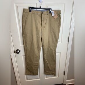 new LL Bean Lakewashed Standard Fit Men's Khaki Pants